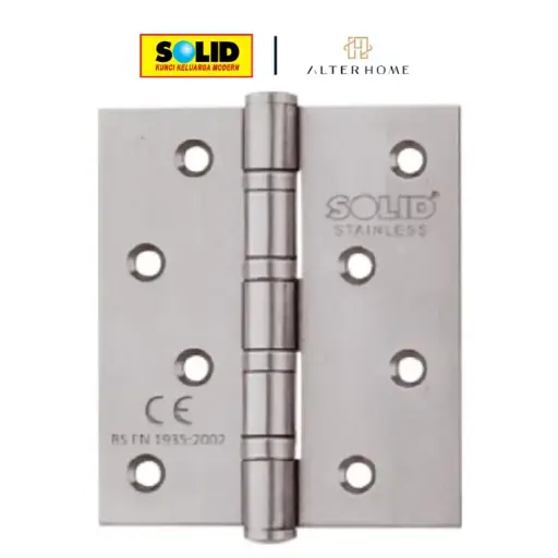 [DOO-SOL-00038] SOLID - EK 7 (4"X3"X3 ) 4BB ENGSEL STAINLESS US 32D