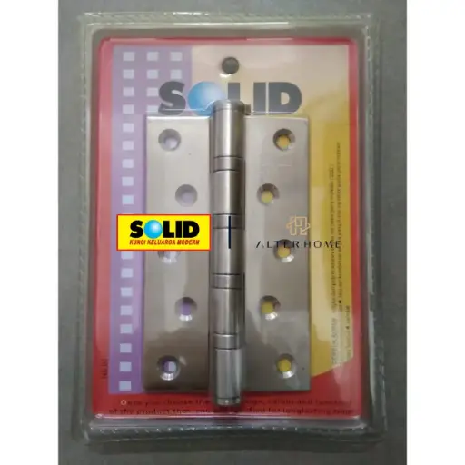 [DOO-SOL-00043] SOLID - EK 8 (5"X3"X3 ) 4BB ENGSEL STAINLESS US 32D