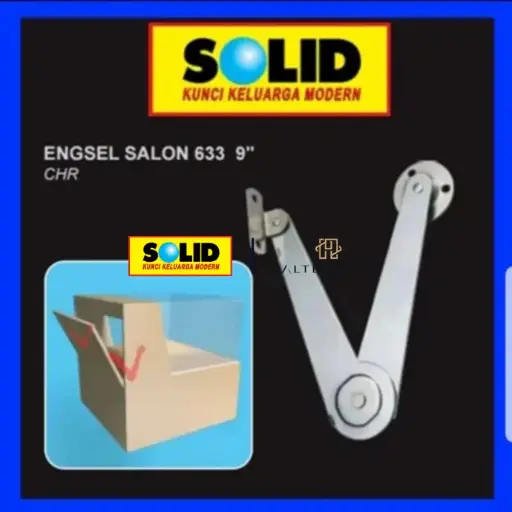 [DOO-SOL-00046] SOLID - 633 ENGSEL SALON 9'' CHR
