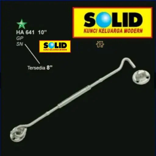 [DOO-SOL-00092] SOLID - HA 641 HAK ANGIN 10'' SN