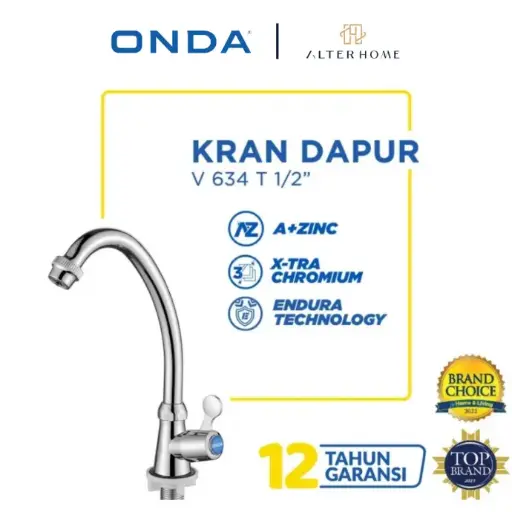 [FIT-OND-00052] ONDA - V634 T SWINGING TAP 1/2"