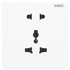 [ELE-NER-00003] Nero Universal Socket White X210UU