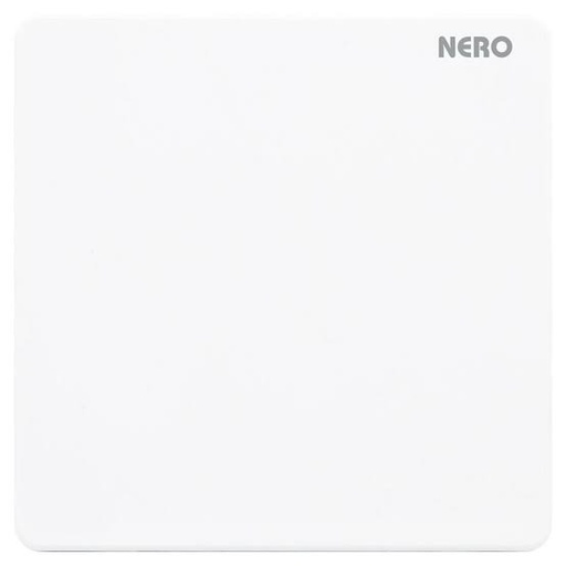 [ELEL-NER-00016] NERO - CASA X2-W X21011-W 1 GANG 1 WAY SWITCH WITH FLUORESCENT LOCATOR