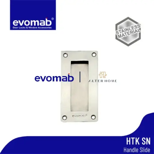 [SMA-EVO-00073] EVOMAB - MACC-HTK-SN HANDLE PINTU GESER STAINLESS VALUE PACK