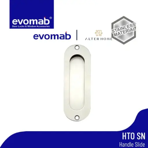 [SMA-EVO-00075] EVOMAB - MACC-HTO-SN HANDLE PINTU GESER STAINLESS VALUE PACK