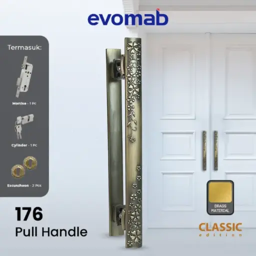 [SMA-EVO-00130] EVOMAB - MPHD-176-AB PULL HANDLE ZINC ALLOY
