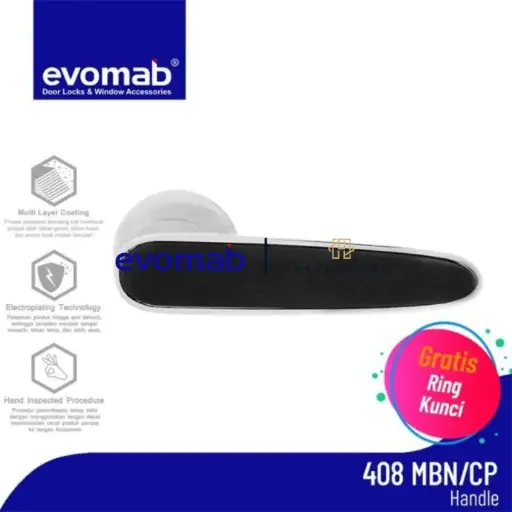 [SMA-EVO-00103] EVOMAB - MHDL-408-MBN/CP HANDLE ROCHETTE (89)