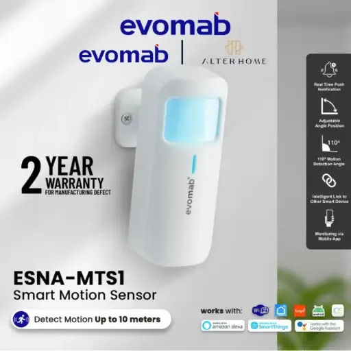 [SMA-EVO-00042] EVOMAB - ESNA-MTS1 SENSOR GERAK DENGAN WIFI