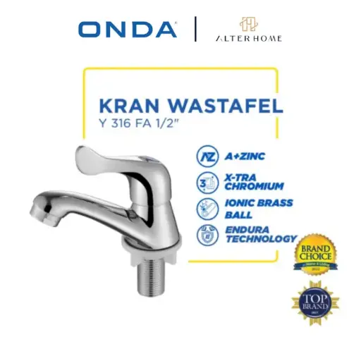 [FIT-OND-00019] ONDA - KRAN WASTAFEL Y 316 FA 1/2"