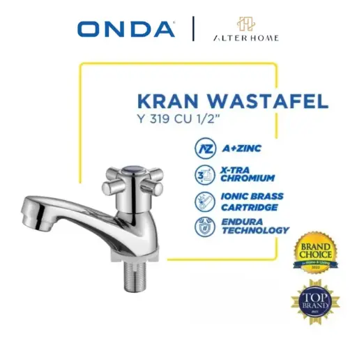 [FIT-OND-00021] ONDA - KRAN WASTAFEL Y 319 CU 1/2"