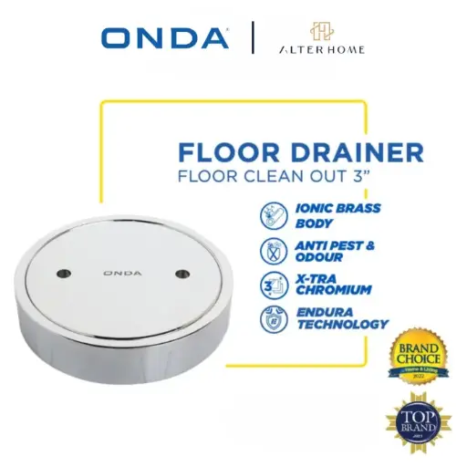 [FIT-OND-00036] ONDA - FLOOR CLEAN OUT 3“